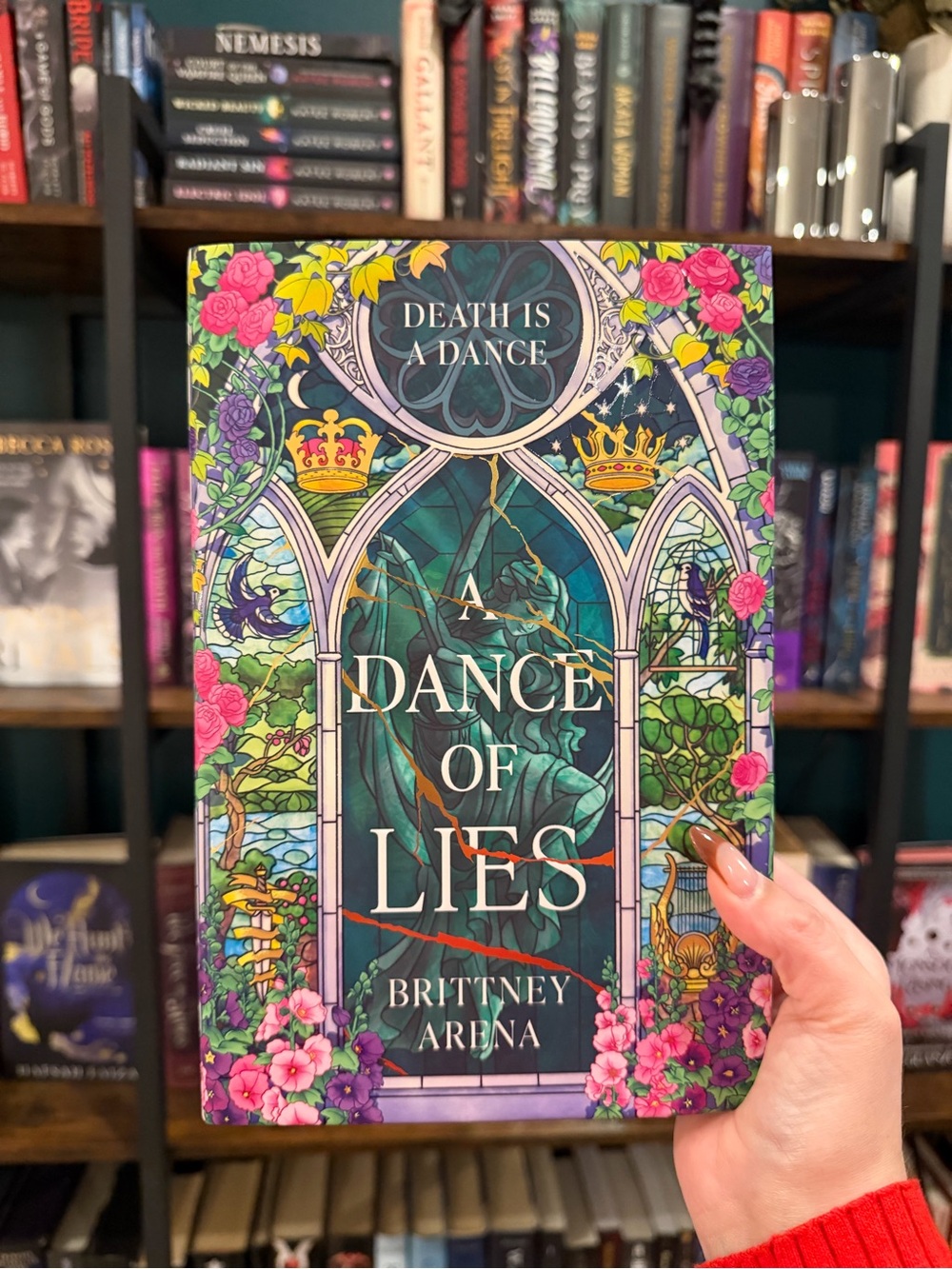 Fairyloot: A Dance of Lies - Brittany Arena — Hardcover with Sprayed Edges